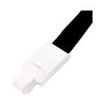 BLACK Reel Lanyard- with Slashes 20*900