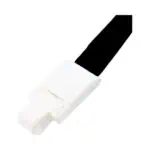 BLACK Reel Lanyard- with Slashes 20*900