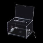 Clear Name Card Box-with Poster and Lock