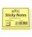 Sticky notes 38mm*50mm 100sheets pastel yellow