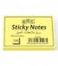 Sticky notes 75mm*50mm 100sheets pastel yellow