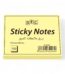 Sticky notes 75mm*100mm 100sheets pastel yellow