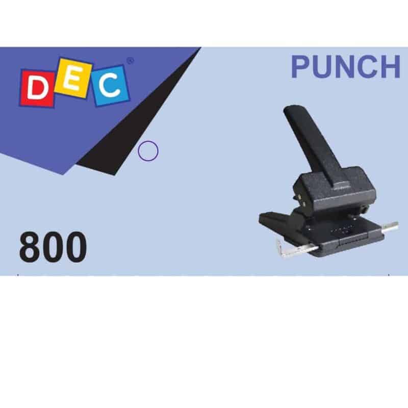 Paper puncher 800 black 20-sheet puncher