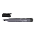 Permanent Marker 710  10 pcs Chisel Tip  Black