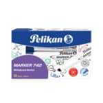 Pelikan Flash Marker 742 Whiteboard Marker 10 Piece Blue Chisel Tip
