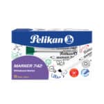 Pelikan Flash Marker 742 Whiteboard Marker 10 Piece Green Chisel Tip