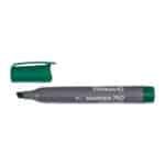 Permanent Marker 710  10 pcs Chisel Tip  Green