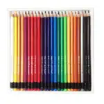 Y-Plus We tri 24 pcs erasable color pencil with eraser