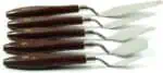 5 Pieces Stainless Steel Mixed Scraper Set Spatula Knife for Artists Oil Painting