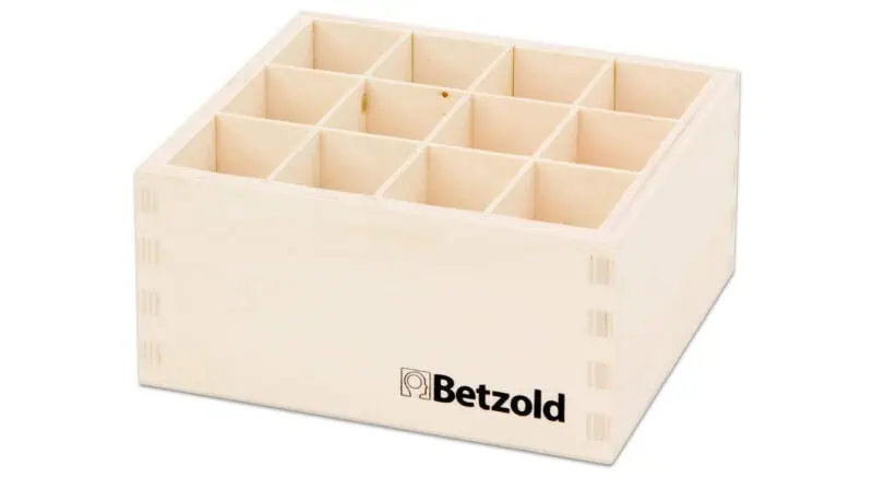 Blank wooden stand for wooden pencils