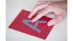 Tactile Plates, Upper Case Letters