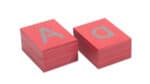 Tactile Plates, Upper Case Letters