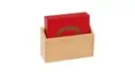 Wooden Box For 10 Tactile Plates