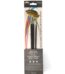 Paint brush set 3 pcs fan brush set soft anti-shedding nylon hair birch wooden long handles