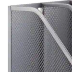a close-up of a wire mesh