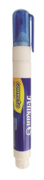Pelikan 7ml Correction Pen - Quick-Drying, Precision Metal Tip with Protective Cap - Ideal for Accurate Corrections in Stationery and Writing Instruments