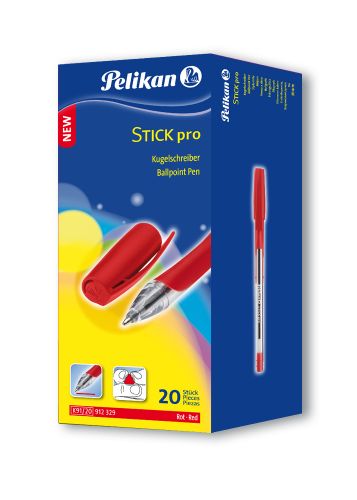 Pro K91 Red Pelikan Stickball Pen: High-Quality, Durable Writing Tool