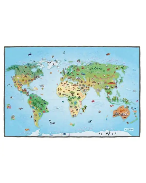 a map of the world