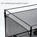 Foska - Metal Mesh Suspension Files Movable Rack