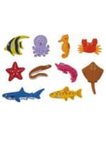 Sea Creatures Felt Pieces 10pc
